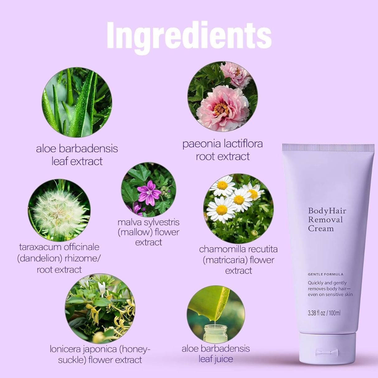 BareBliss™ Body Hair Removal Cream