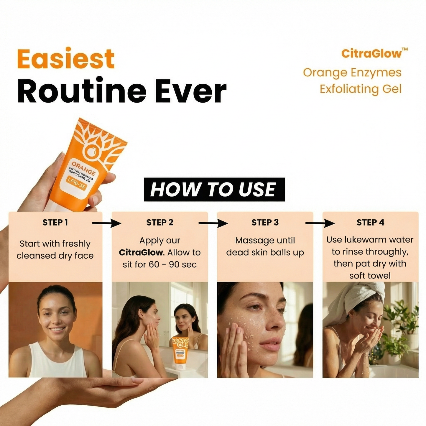 CitraGlow™ Orange Enzyme Exfoliating Gel