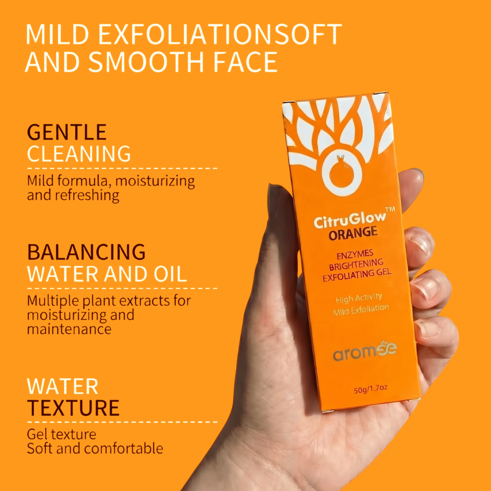 CitruGlow™ - Orange Enzyme Exfoliating Gel [Limited-Time Offer]